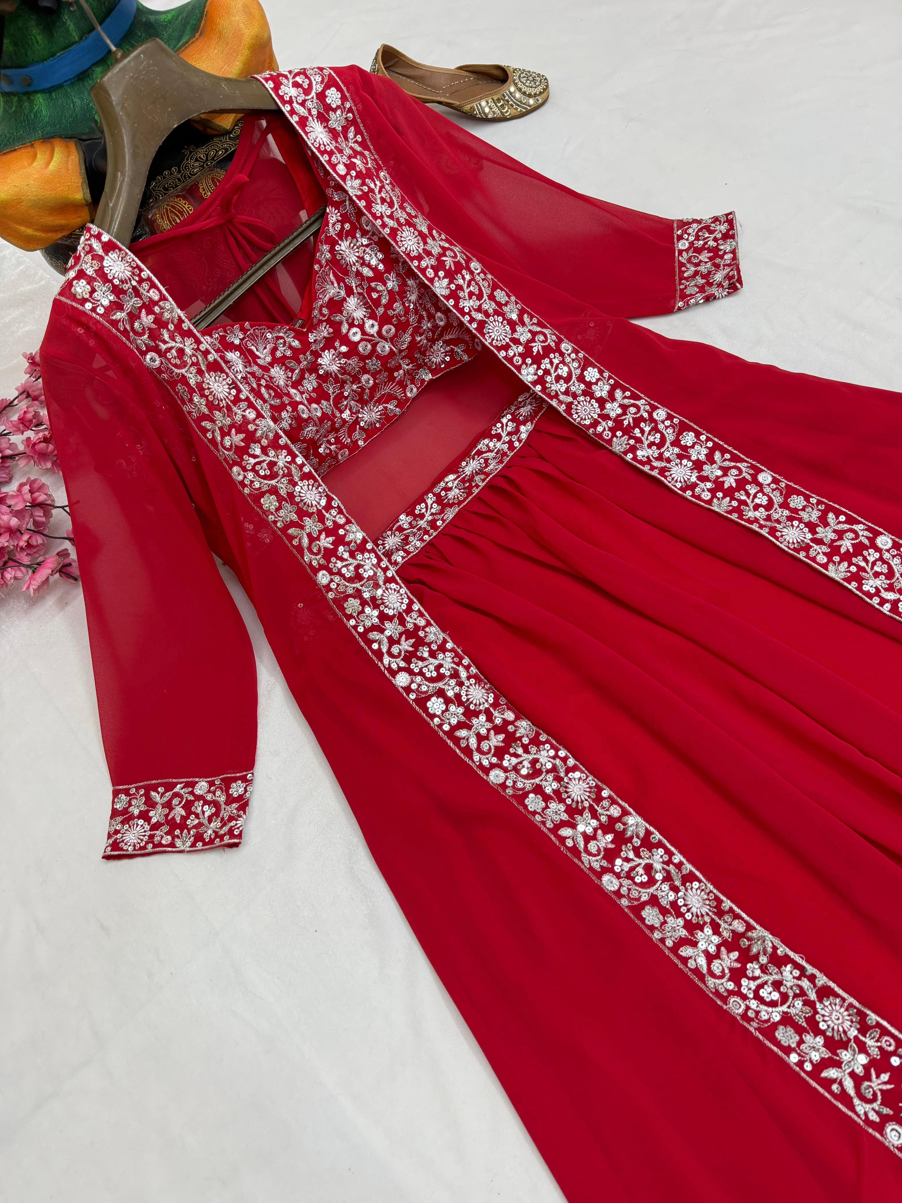 Premium INDOWESTERN LEHENGA CHOLI SET