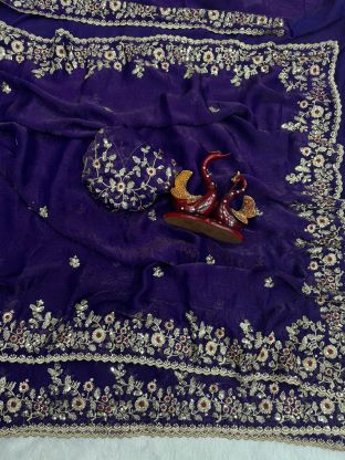 Frendy Chiffon Saree collection